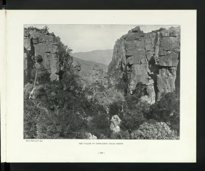 Framed Print : The Valley of Desolation, Graaf Reinet, South Africa, c1900? Creator: Unknown