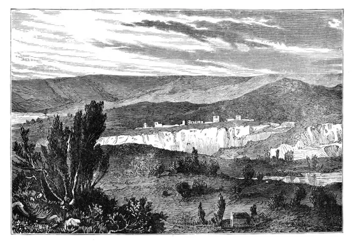 Framed Print : Valley of Inkerman, Ukraine, c1888 Framed Print : Valley of Inkerman, Ukraine, c1888