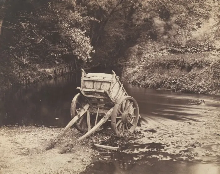 Framed Print : In the Valley of the Mole, 1855. Creator: Robert Howlett Framed Print : In the Valley of the Mole, 1855. Creator: Robert Howlett