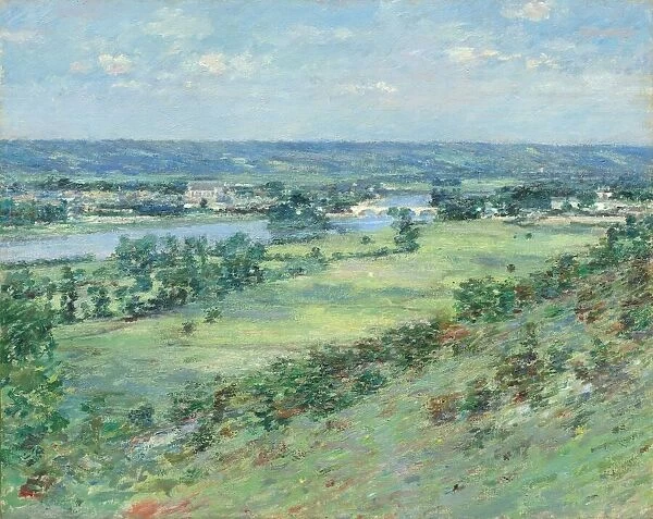 The Valley of the Seine, from the Hills of Giverny, 1892. Creator: Theodore Robinson