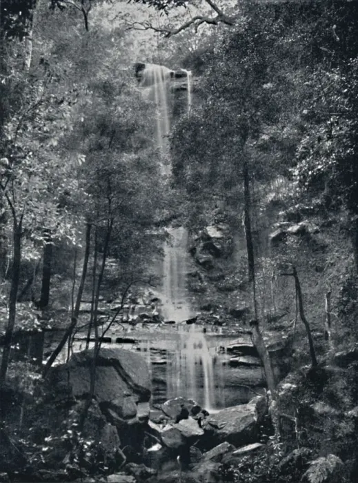 Framed Print : Valley of the Waters, Blue Mountains, c1900. Creator: Unknown Framed Print : Valley of the Waters, Blue Mountains, c1900. Creator: Unknown