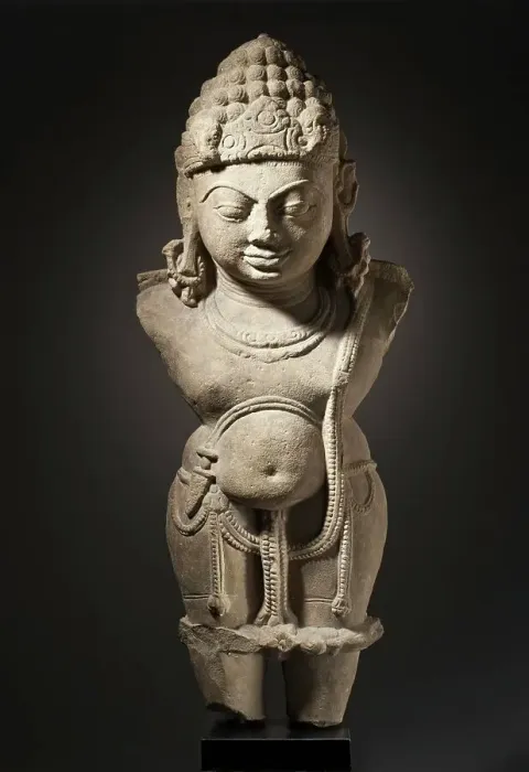 Framed Print : Vamana, the Dwarf Avatar of Vishnu, Late 9th-10th century. Creator: Unknown