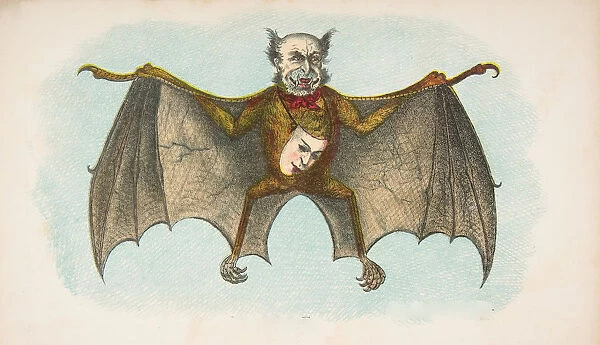 Vampyre, from The Comic Natural History of the Human Race, 1851