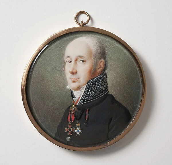 van Brienen, Russian Councilor of Legation in Stockholm, 1815. Creator: Christian Horneman