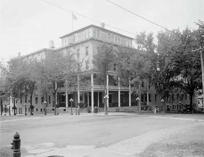 Framed Print : The Van Ness House, Burlington, Vt. between 1910 and 1920. Creator: Unknown Framed Print : The Van Ness House, Burlington, Vt. between 1910 and 1920. Creator: Unknown