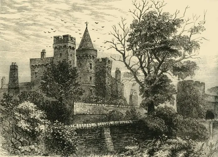 Framed Print : Vanbrugh Castle, (c1878). Creator: Unknown Framed Print : Vanbrugh Castle, (c1878). Creator: Unknown