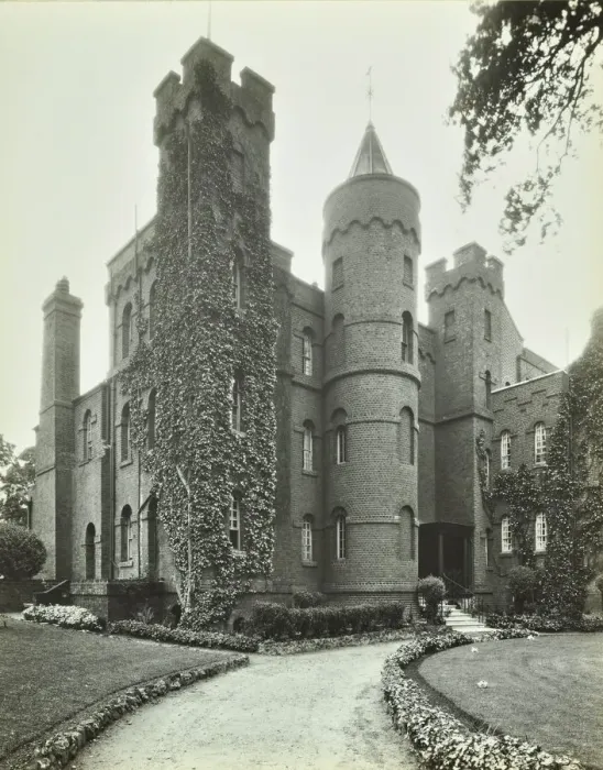 Framed Print : Vanbrugh Castle, Westcombe Park Road, Greenwich, London, May 1933 Framed Print : Vanbrugh Castle, Westcombe Park Road, Greenwich, London, May 1933