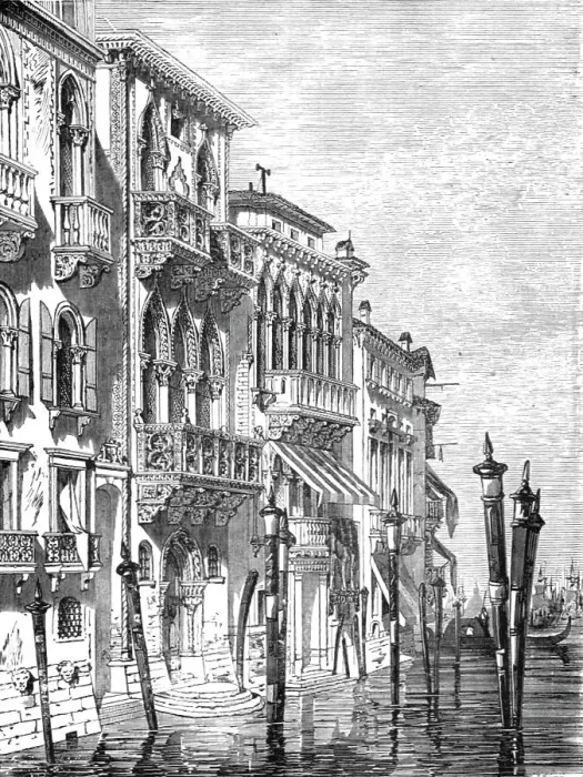 Framed Print : Vanetian Houses; The River Basin of the Po, and the Lagoons of the Adriatic, 1875. Creator: Unknown Framed Print : Vanetian Houses; The River Basin of the Po, and the Lagoons of the Adriatic, 1875. Creator: Unknown