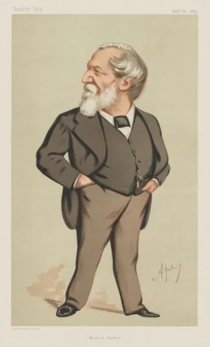 Framed Print : Vanity Fair: Modern Poetry, 1875. Creator: Carlo (Ape) Pellegrini (Italian Framed Print : Vanity Fair: Modern Poetry, 1875. Creator: Carlo (Ape) Pellegrini (Italian