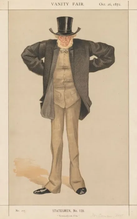 Framed Print : Vanity Fair: Statesman, No. 128 Newcastle-on-Tyne, 1872. Creator: James Tissot (French Framed Print : Vanity Fair: Statesman, No. 128 Newcastle-on-Tyne, 1872. Creator: James Tissot (French