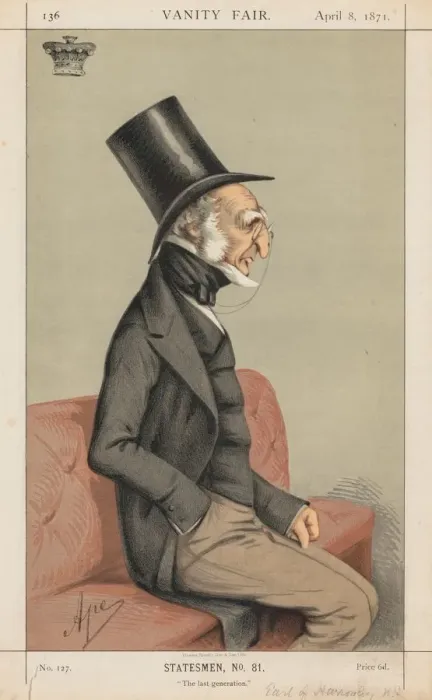 Framed Print : Vanity Fair: Statesman No. 81 The Last Generation, 1871. Creator: Carlo Framed Print : Vanity Fair: Statesman No. 81 The Last Generation, 1871. Creator: Carlo