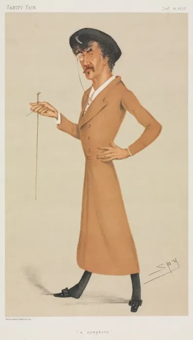 Framed Print : Vanity Fair: A Symphony, 1878. Creator: Leslie Matthew (Spy) Ward (British, 1851-1922) Framed Print : Vanity Fair: A Symphony, 1878. Creator: Leslie Matthew (Spy) Ward (British, 1851-1922)