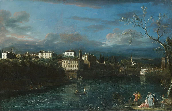 Vaprio d Adda, 1744. Creator: Bernardo Bellotto