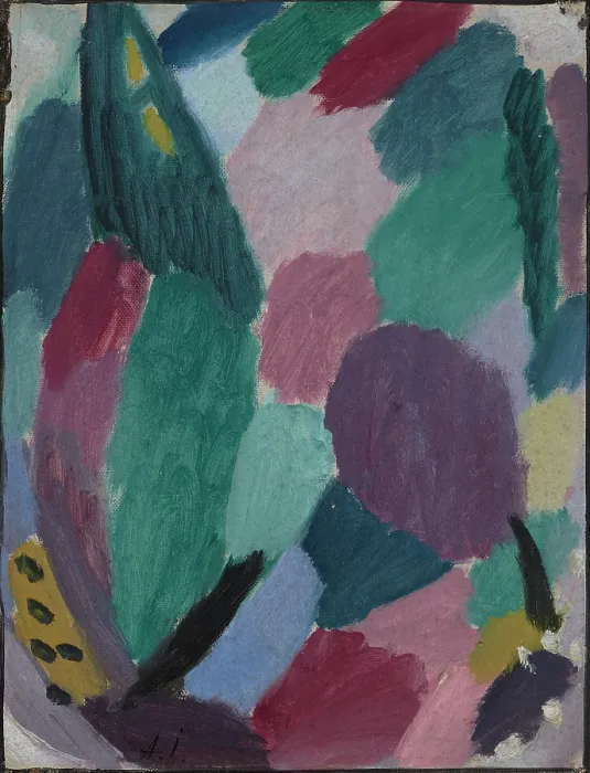 Framed Print : Variation, 1917. Creator: Javlensky, Alexei, von (1864-1941) Framed Print : Variation, 1917. Creator: Javlensky, Alexei, von (1864-1941)