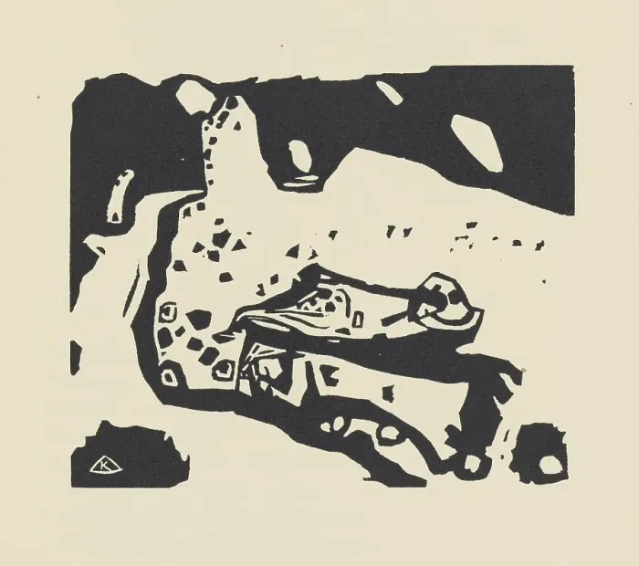 Framed Print : Variation after Improvisation 21 (Variation nach Improvisation 21). From Klänge (Sounds), 1913. Creator: Kandinsky, Wassily Vasilyevich (1866-1944) Framed Print : Variation after Improvisation 21 (Variation nach Improvisation 21). From Klänge (Sounds), 1913. Creator: Kandinsky, Wassily Vasilyevich (1866-1944)