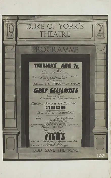 Framed Print : A variety programme for the Duke of York's theatre, 1924. Creator: Unknown. A variety programme for the Duke of York's theatre, 1924. Creator: Unknown Framed Print : A variety programme for the Duke of York's theatre, 1924. Creator: Unknown. A variety programme for the Duke of York's theatre, 1924. Creator: Unknown