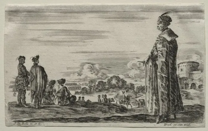 Framed Print : Various Figures and Landscapes: A Group of Polish Gentlemen, 1649. Creator: Stefano Della Bella Framed Print : Various Figures and Landscapes: A Group of Polish Gentlemen, 1649. Creator: Stefano Della Bella