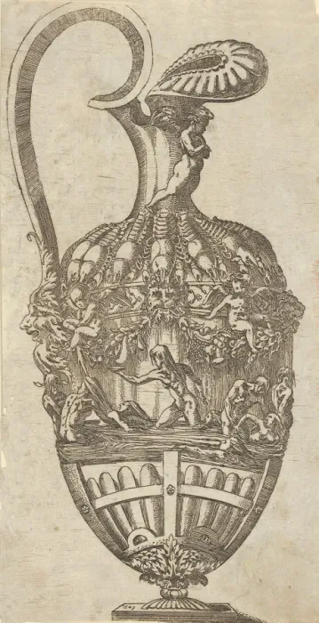 Framed Print : Vase, 1543. Creator: Antonio Fantuzzi Framed Print : Vase, 1543. Creator: Antonio Fantuzzi