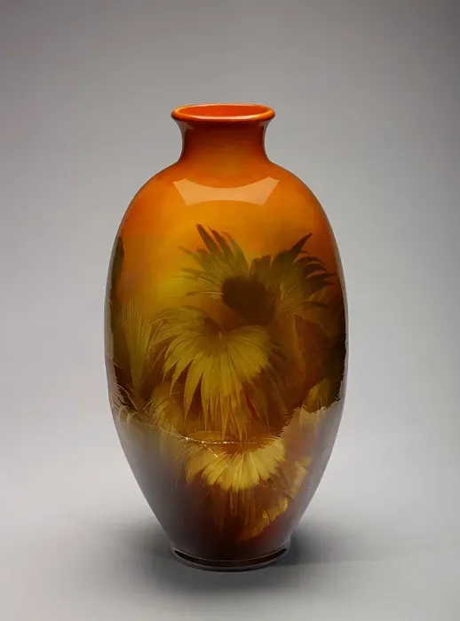 Framed Print : Vase, 1898. Creators: Rookwood Pottery, Matthew Andrew Daly Framed Print : Vase, 1898. Creators: Rookwood Pottery, Matthew Andrew Daly
