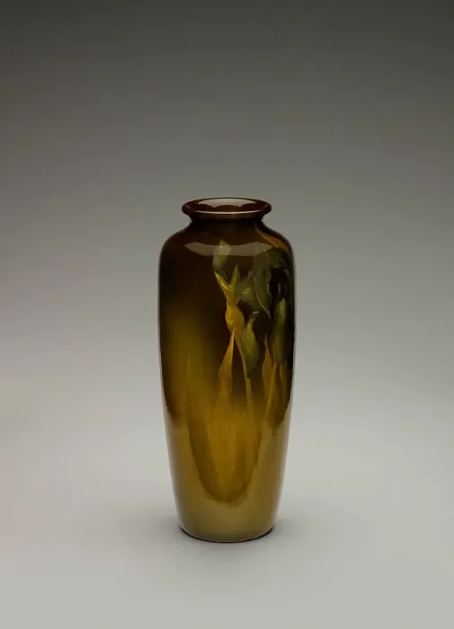 Framed Print : Vase, about 1900. Creators: Rookwood Pottery, Amelia Brown Sprague Framed Print : Vase, about 1900. Creators: Rookwood Pottery, Amelia Brown Sprague