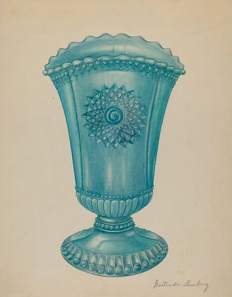 Vase, 1935  /  1942. Creator: Gertrude Lemberg