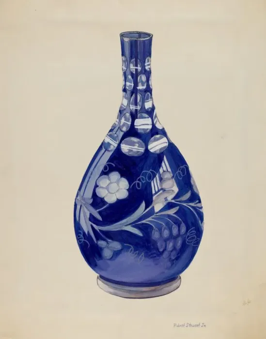 Framed Print : Vase, 1935 / 1942. Creator: Robert Stewart Framed Print : Vase, 1935 / 1942. Creator: Robert Stewart