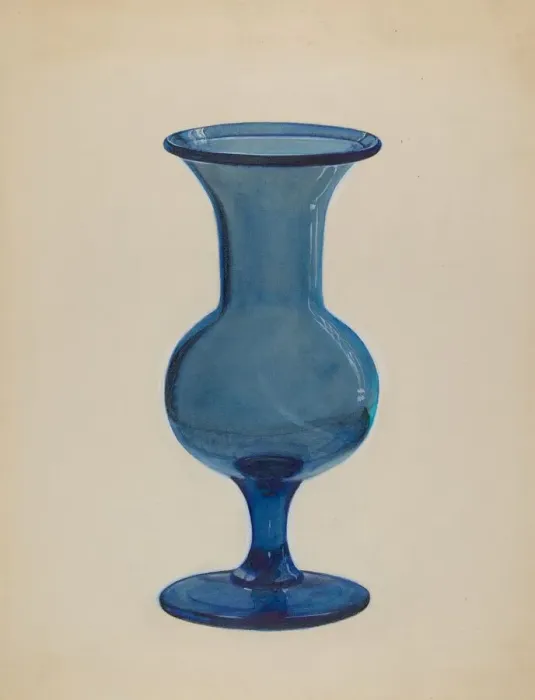 Framed Print : Vase, 1935 / 1942. Creator: Unknown Framed Print : Vase, 1935 / 1942. Creator: Unknown