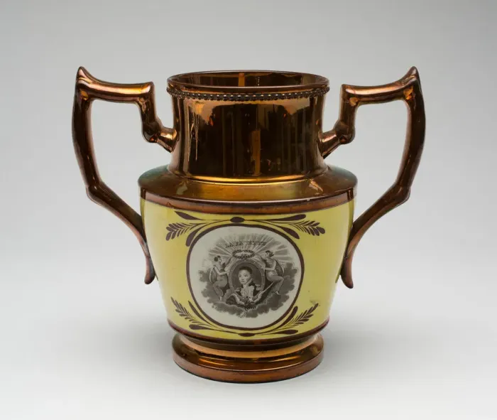 Framed Print : Vase, c. 1850. Creator: Unknown Framed Print : Vase, c. 1850. Creator: Unknown