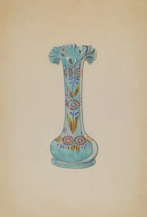 Framed Print : Vase, c. 1936. Creator: Dorothy Posten Framed Print : Vase, c. 1936. Creator: Dorothy Posten
