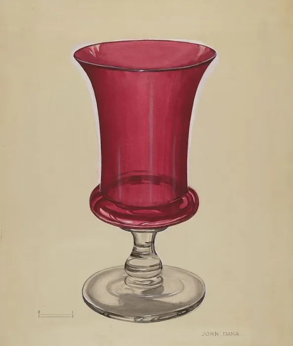 Framed Print : Vase, c. 1936. Creator: John Dana Framed Print : Vase, c. 1936. Creator: John Dana