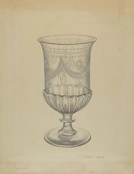 Vase, c. 1936. Creator: John Dana
