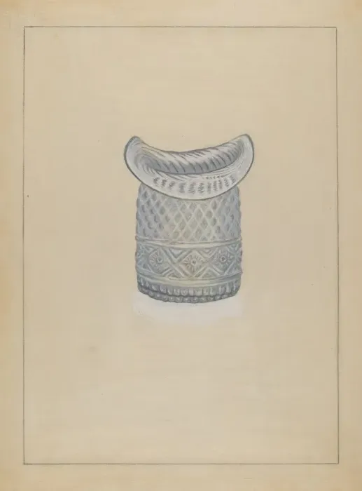 Framed Print : Vase, c. 1936. Creator: Nicholas Amantea Framed Print : Vase, c. 1936. Creator: Nicholas Amantea
