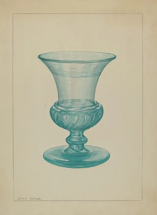 Framed Print : Vase, c. 1937. Creator: John Dana Framed Print : Vase, c. 1937. Creator: John Dana