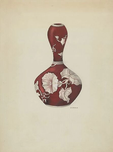 Vase, c. 1937. Creator: Madeline Arnold