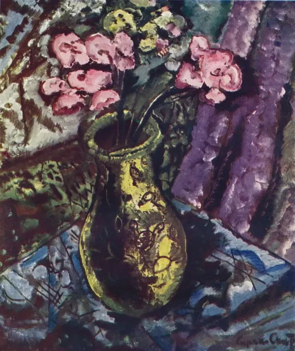 Framed Print : Vase, c1903-1938, (1938). Artist: Sirak Skitnik Framed Print : Vase, c1903-1938, (1938). Artist: Sirak Skitnik