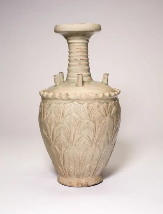 Framed Print : Vase with Cup-Shaped Mouth and Five Spouts... Northern Song dynasty Framed Print : Vase with Cup-Shaped Mouth and Five Spouts... Northern Song dynasty