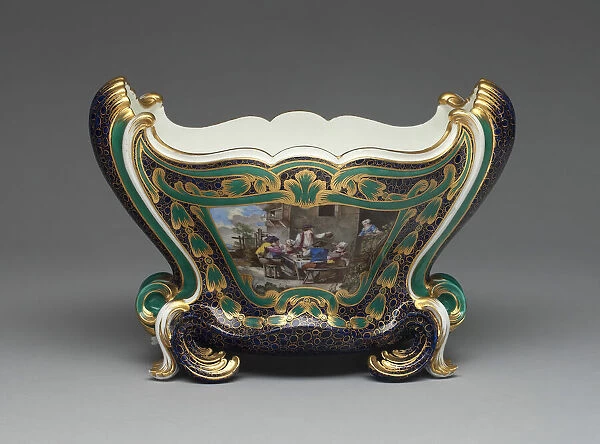 Vase (Cuvette Mahon), Sevres, c. 1760. Creators: Sevres Porcelain Manufactory