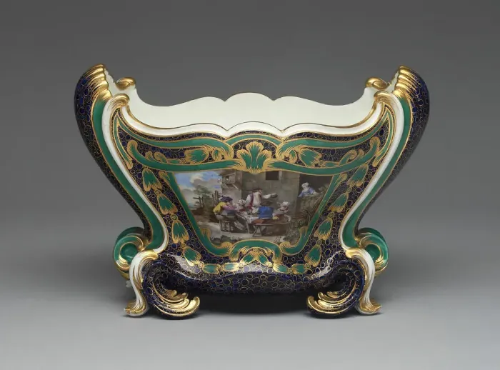 Framed Print : Vase (Cuvette Mahon), Sevres, c. 1760. Creators: Sevres Porcelain Manufactory Framed Print : Vase (Cuvette Mahon), Sevres, c. 1760. Creators: Sevres Porcelain Manufactory