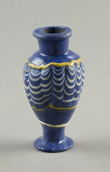 Vase, Egypt, Dynasty 18-19 (about 1550-1186 BCE). Creator: Unknown