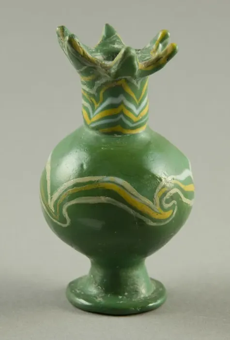 Framed Print : Vase, Egypt, New Kingdom, Dynasty 19 (1295-1186 BCE). Creator: Unknown Framed Print : Vase, Egypt, New Kingdom, Dynasty 19 (1295-1186 BCE). Creator: Unknown