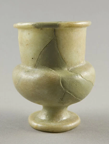 Vase, Egypt, New Kingdom Period, Dynasty 19 (1292-1202 BCE). Creator: Unknown