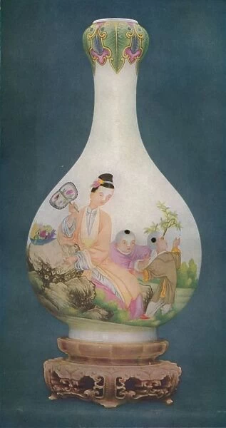 Vase of Finest Enamelled Porcelain. Ch Ien Lung Period, 1736-1796, (1927). Artists