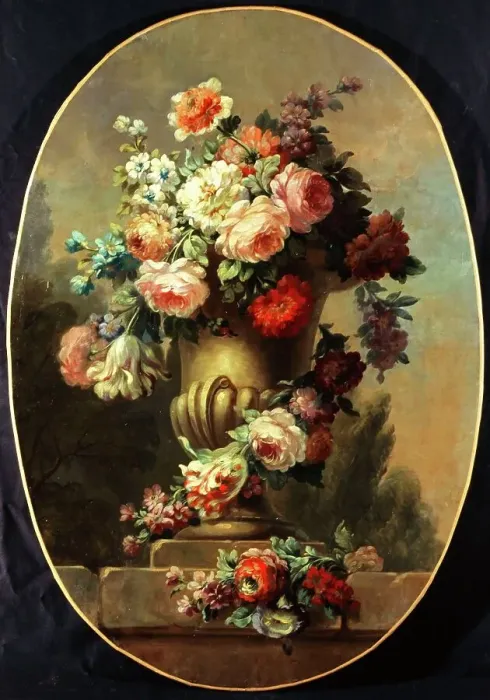 Framed Print : Vase of flowers, c1911. Creator: Felix Boutreux