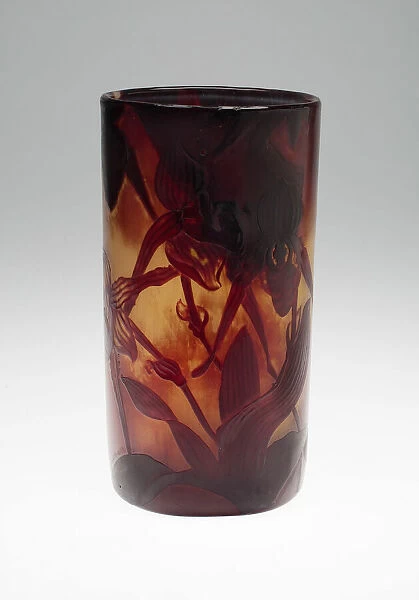 Vase, France, c. 1900. Creator: Emile Gallé