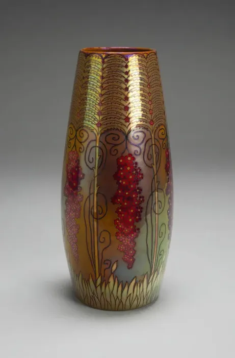 Framed Print : Vase, Hungary, 1898 / 1900. Creators: Jozsef Rippl-Ronai, Zsolnay-Pecs Framed Print : Vase, Hungary, 1898 / 1900. Creators: Jozsef Rippl-Ronai, Zsolnay-Pecs