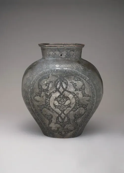 Framed Print : Vase, Iran, 17th-18th century. Creator: Unknown Framed Print : Vase, Iran, 17th-18th century. Creator: Unknown