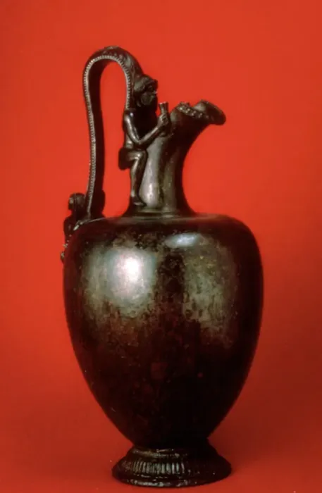Framed Print : Vase from Peloponnesus, Greece, 5th century Framed Print : Vase from Peloponnesus, Greece, 5th century
