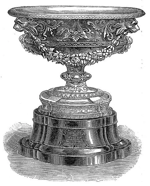 Vase presented to Lieutenant-Colonel Hamilton, of the 7th Lancashire Artillery Volunteers, 1864. Creator: Unknown