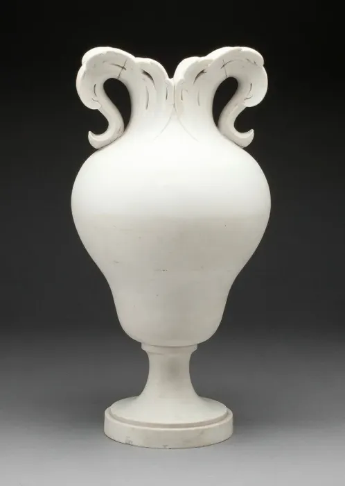 Framed Print : Vase, Sevres, c. 1755. Creator: Sevres Porcelain Manufactory Framed Print : Vase, Sevres, c. 1755. Creator: Sevres Porcelain Manufactory
