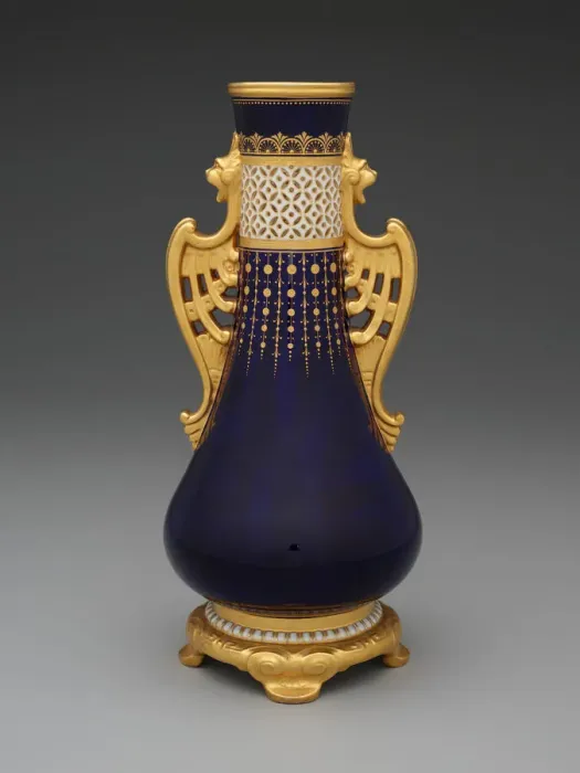 Framed Print : Vase, Stoke-on-Trent, 1890. Creator: Minton Framed Print : Vase, Stoke-on-Trent, 1890. Creator: Minton
